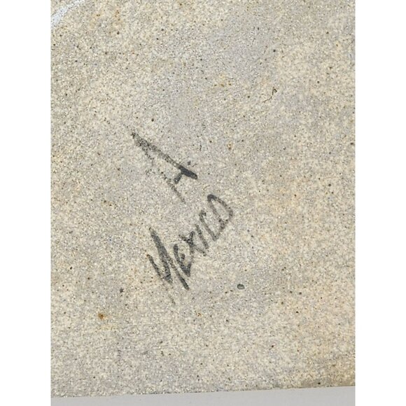 Vintage Elephant Mammoth Wall Tile Hanging Folk Art Kitsch Piece Pottery Stone - Picture 3 of 9